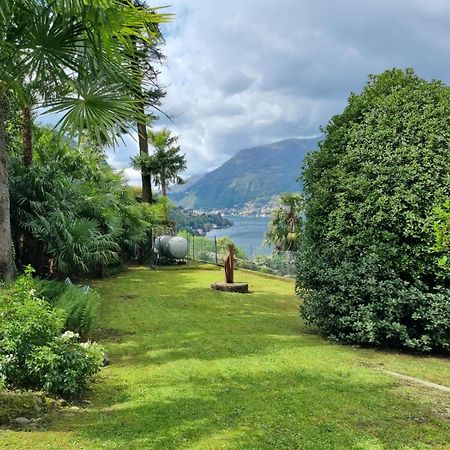 Lake Como Villa Ines Junior Apartment Faggeto Lario Exterior foto