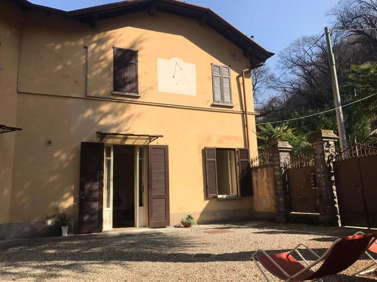Lake Como Villa Ines Junior Apartment Faggeto Lario Exterior foto