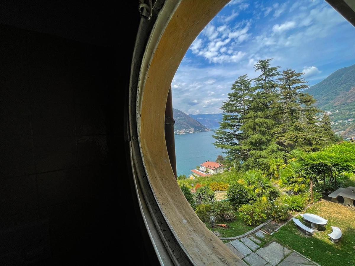 Lake Como Villa Ines Junior Apartment Faggeto Lario Exterior foto
